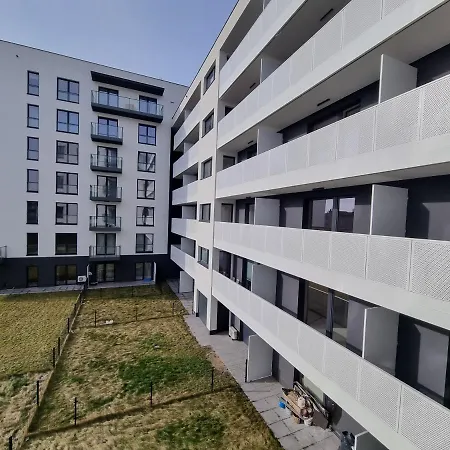 Q Enter- 2 Pokojowy Klimatyzowany Przy Manufakturze Z Garażem Gratis, Fv Apartament