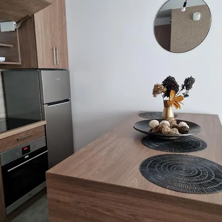 Q Enter- 2 Pokojowy Klimatyzowany Przy Manufakturze Z Garażem Gratis, Fv Apartament