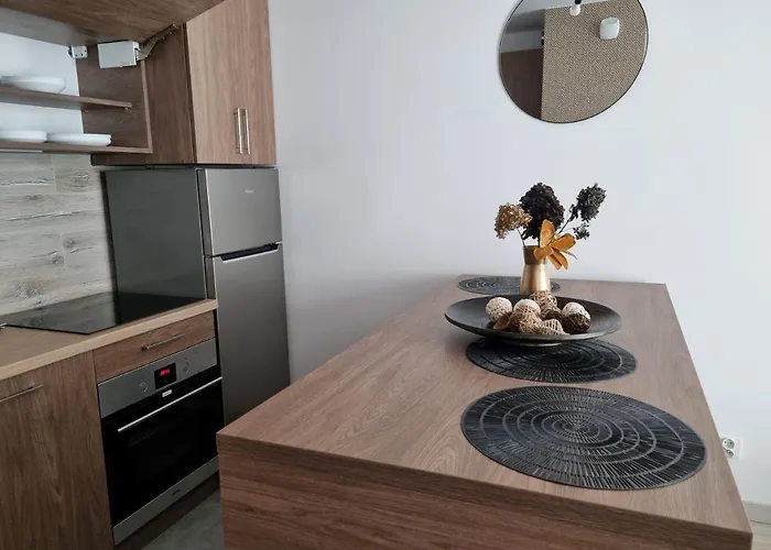 Q Enter- 2 Pokojowy Klimatyzowany Przy Manufakturze Z Garazem Gratis, Fv Διαμέρισμα