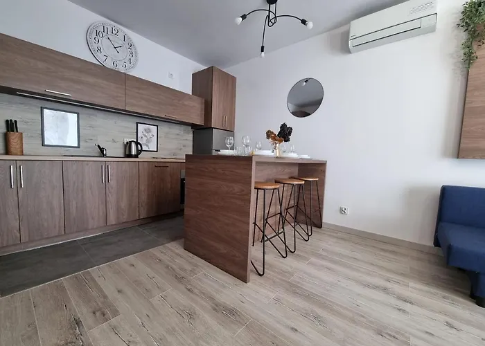 Q Enter- 2 Pokojowy Klimatyzowany Przy Manufakturze Z Garazem Gratis, Fv Διαμέρισμα