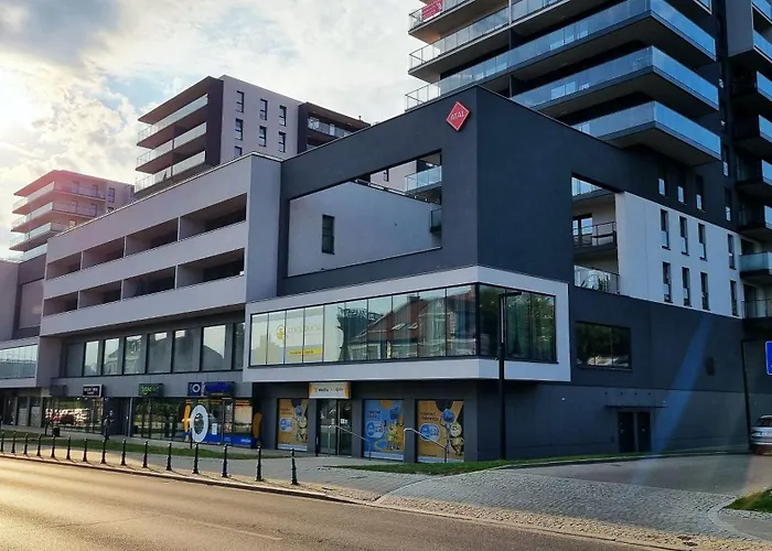 Q Enter- 2 Pokojowy Klimatyzowany Przy Manufakturze Z Garazem Gratis, Fv Διαμέρισμα